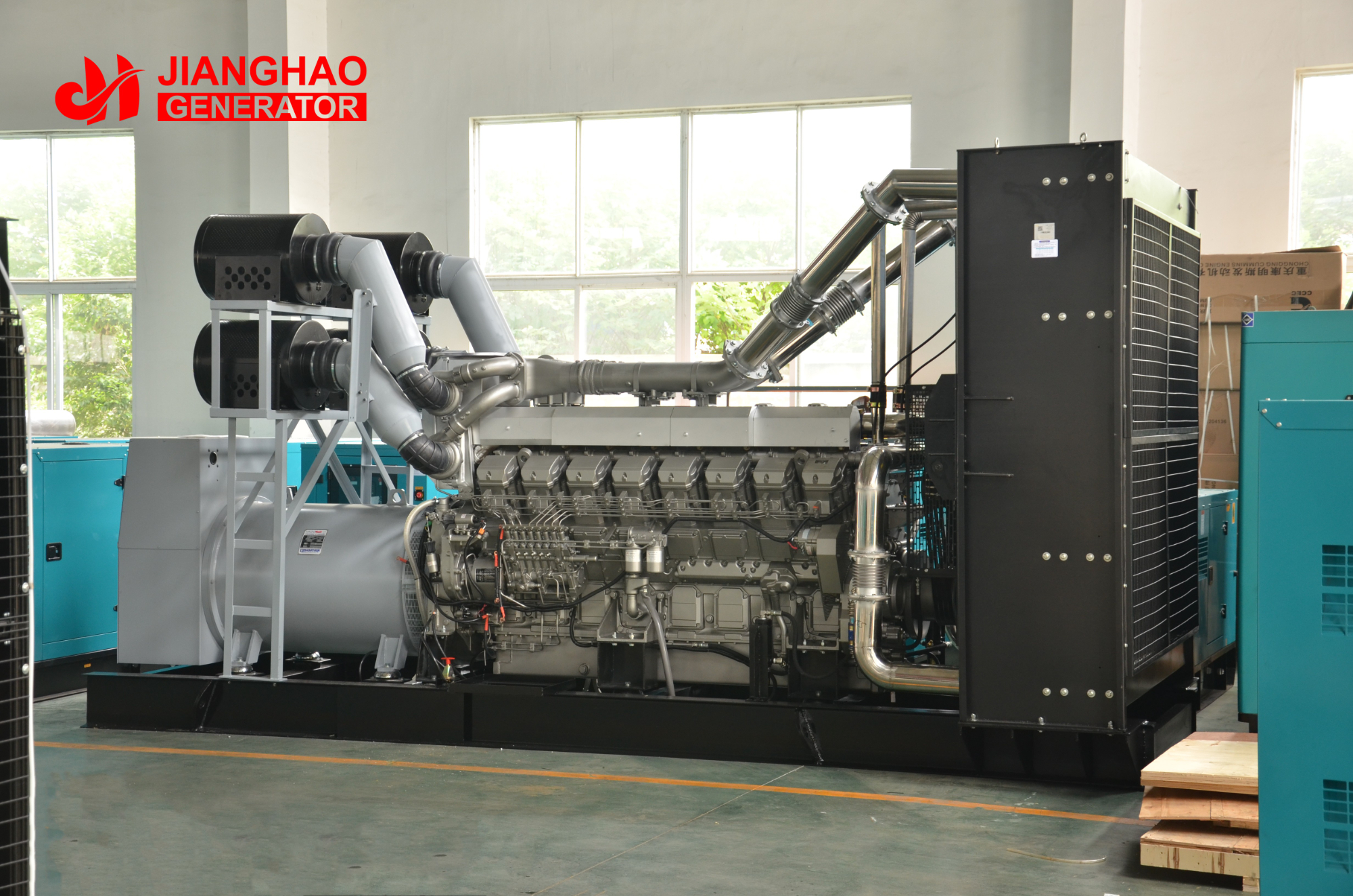 Bytt til stille DG-anlegg - Maksimal utgang, minimale avledninger.