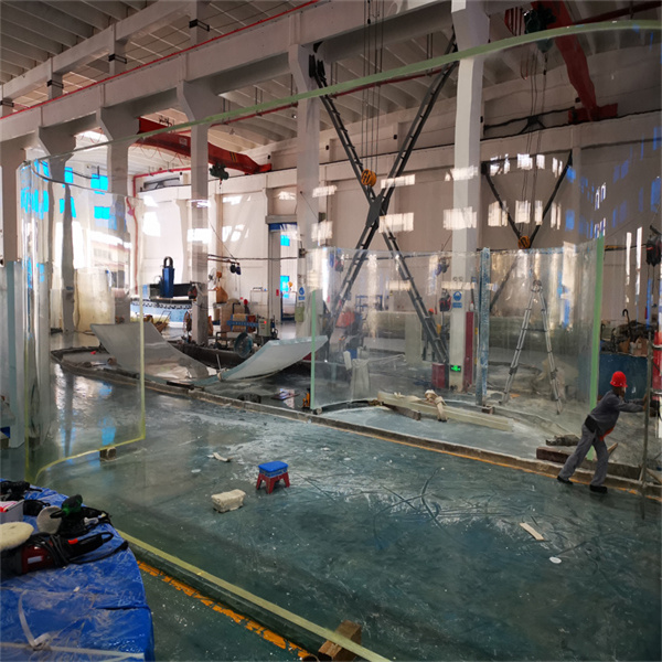 Verhoog uw aquatische presentatie met een grote acryltank voor vissen