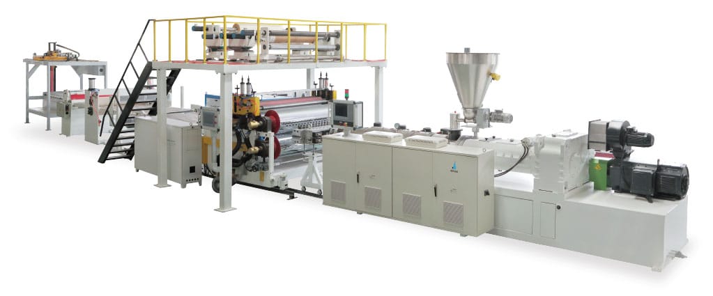 Five Roller PVC Vinyl Flooring LVT SPC Vinyl Floor Extrusion Machine Production Line manufacture