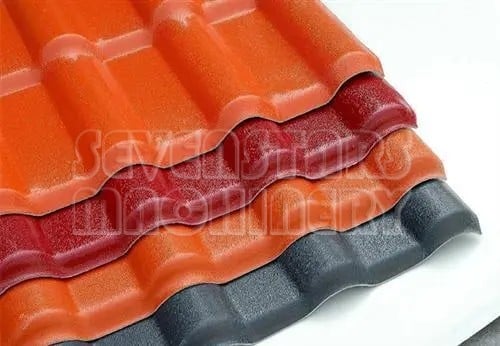 Glazed ASA PVC Moulding Panel Roof Tile Corrugated Building Plastic Roof Tile Sheet Waterproof Extrusion Machine factory