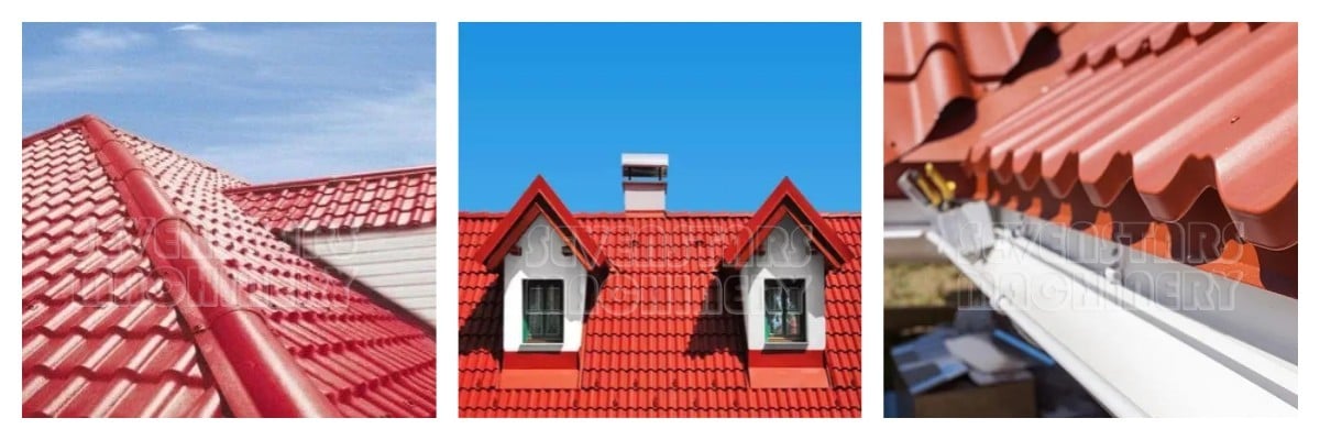 Glazed ASA PVC Moulding Panel Roof Tile Corrugated Building Plastic Roof Tile Sheet Waterproof Extrusion Machine manufacture