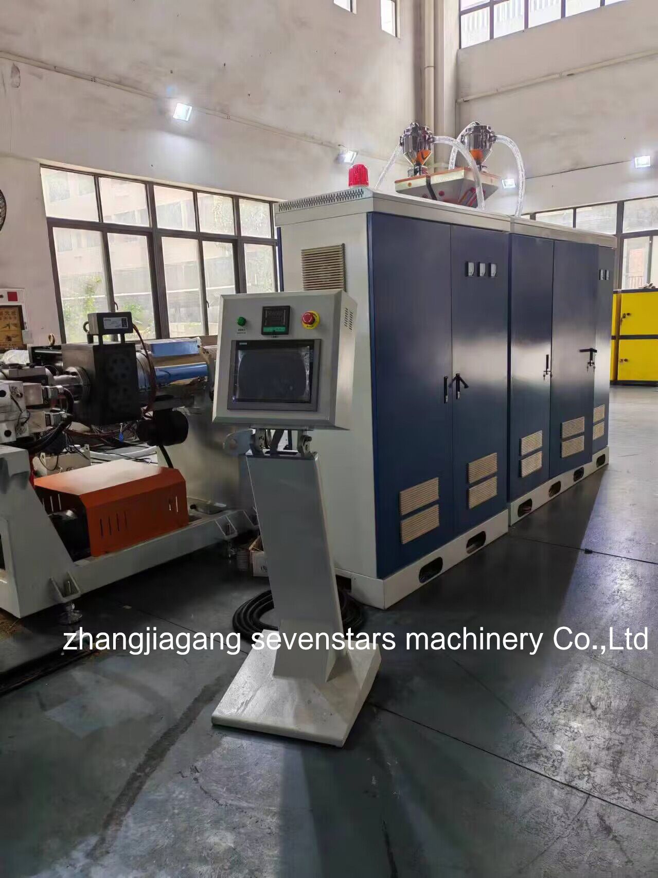 Sevenstars Customized PET Wave RoofingTransparent Panel Roofing Tile extrusion Line wave sheet Making Machine manufacture