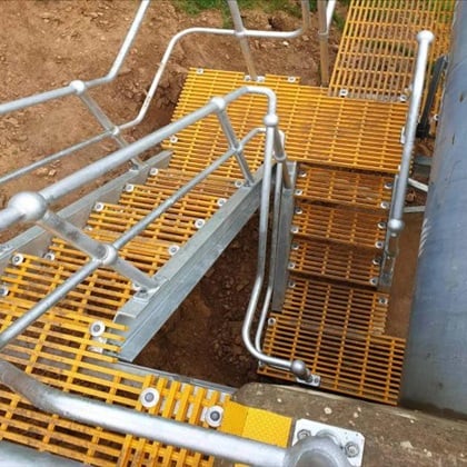 图片9 Fiberglass Pultruded Grating for Walkways and Platforms supplier