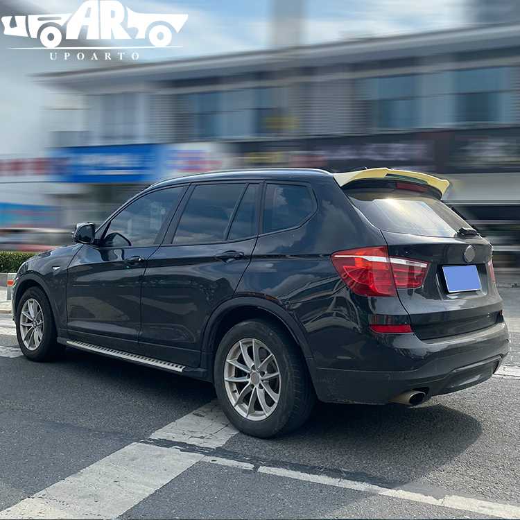 bmw f25 spoiler cover