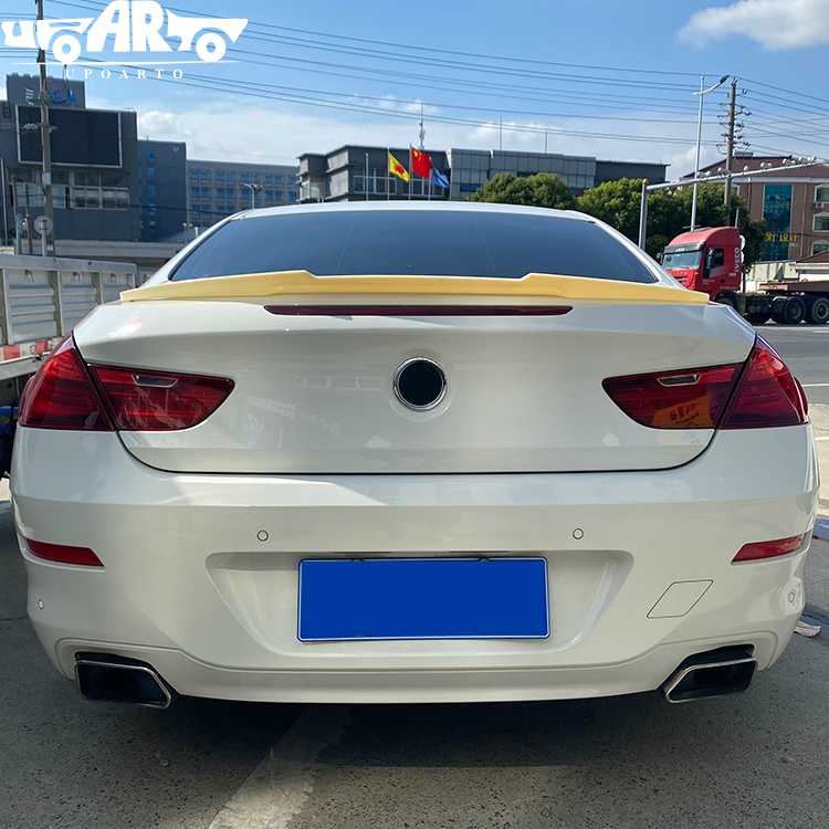 bmw f13 spoiler carbon fiber