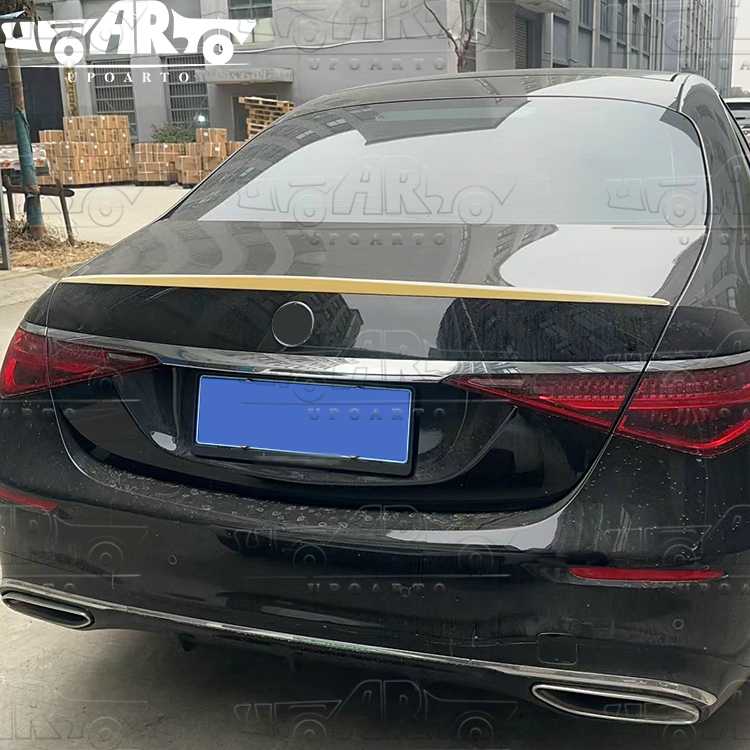 benz c217 back spoiler