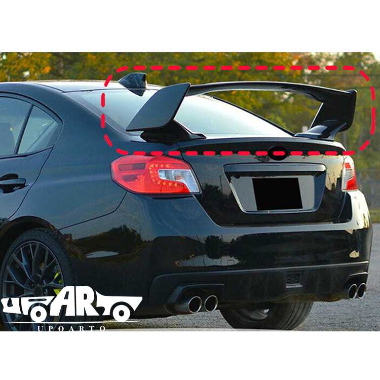 2015 subaru wrx duckbill spoiler