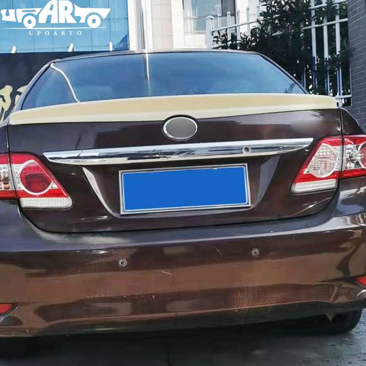 toyota corolla trunk spoiler