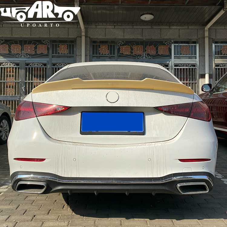 w206 rear spoiler