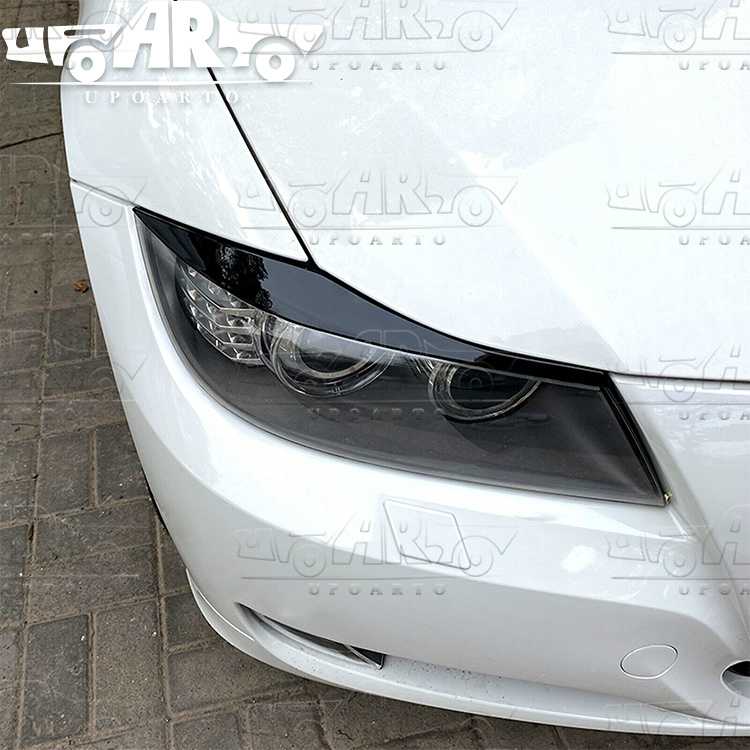 e90 headlights eyebrows