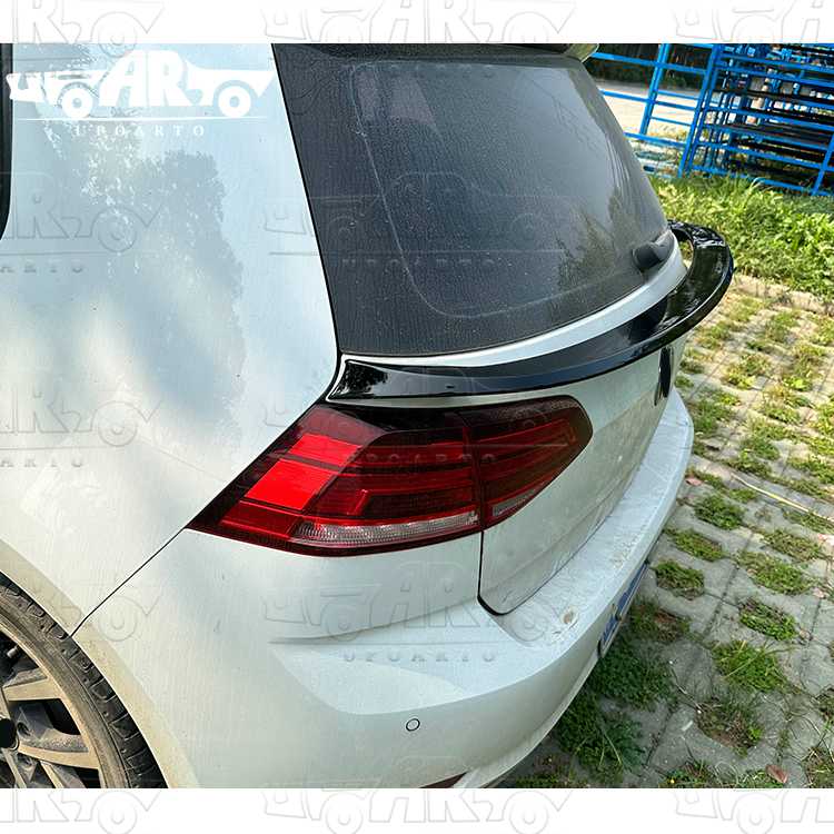 golf 7 mid spoiler cgloss black