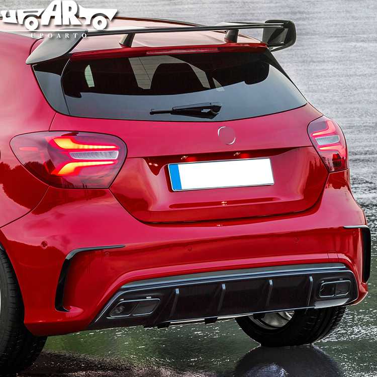 w176 2014 mercedes rear bumper hatchback