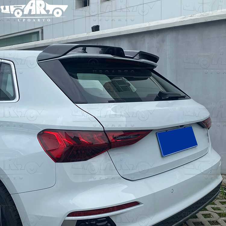 audi a3 car spoiler