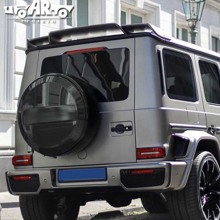 w463 rear spoiler carbon