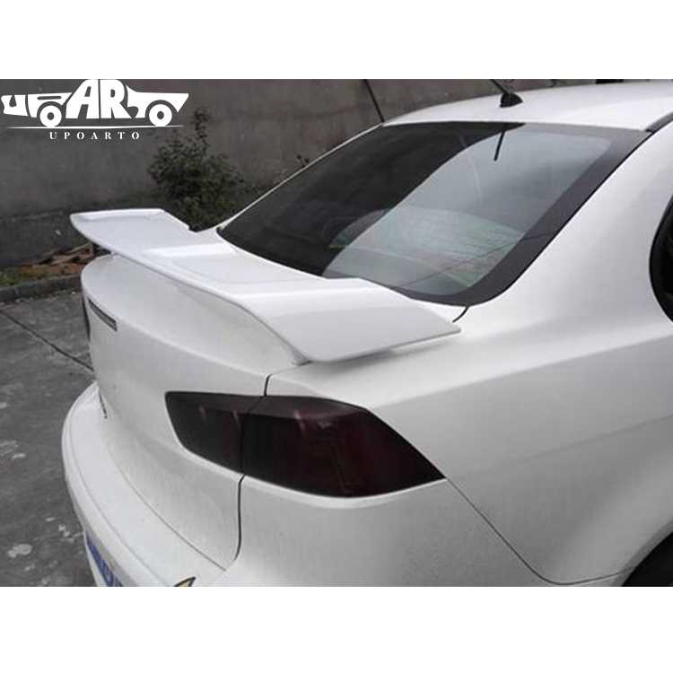 mitsubishi lancer trunk spoiler 2013