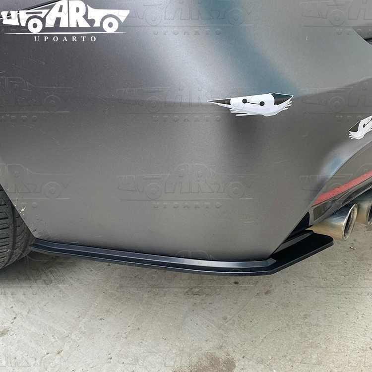bmw f30 rear side bumper splitters cover