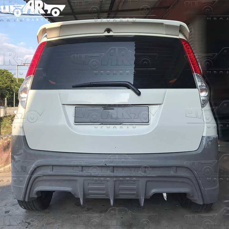 perodua alza spoiler carbon fiber