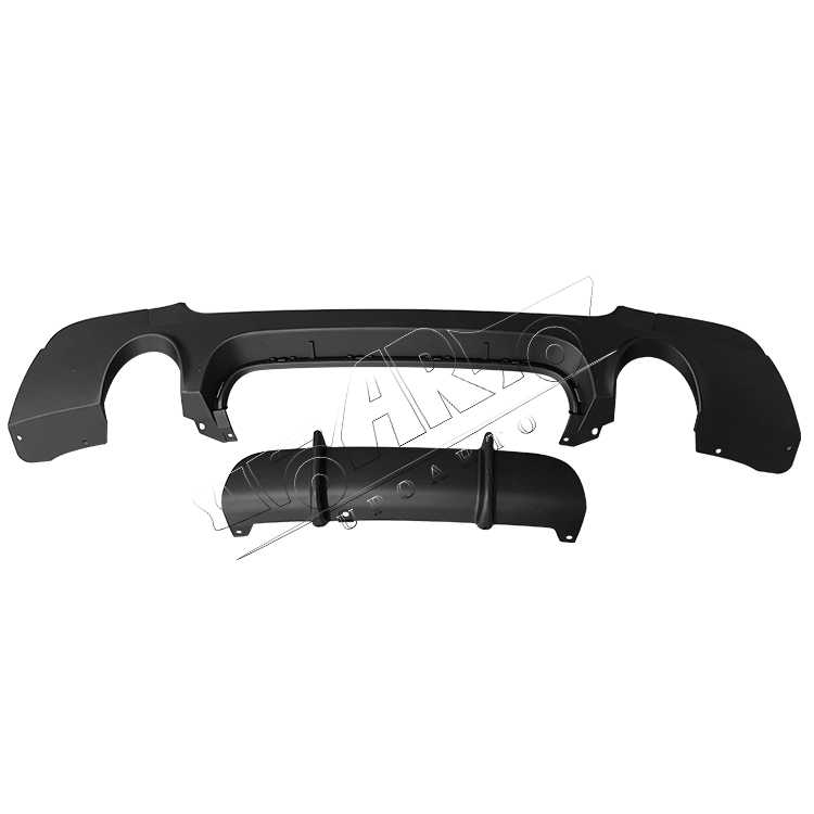 bmw e92 rear lip diffuser