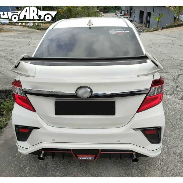 perodua bezza 2021 spoiler