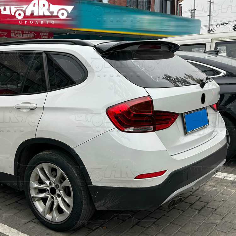 bmw x1 rear window roof spoiler