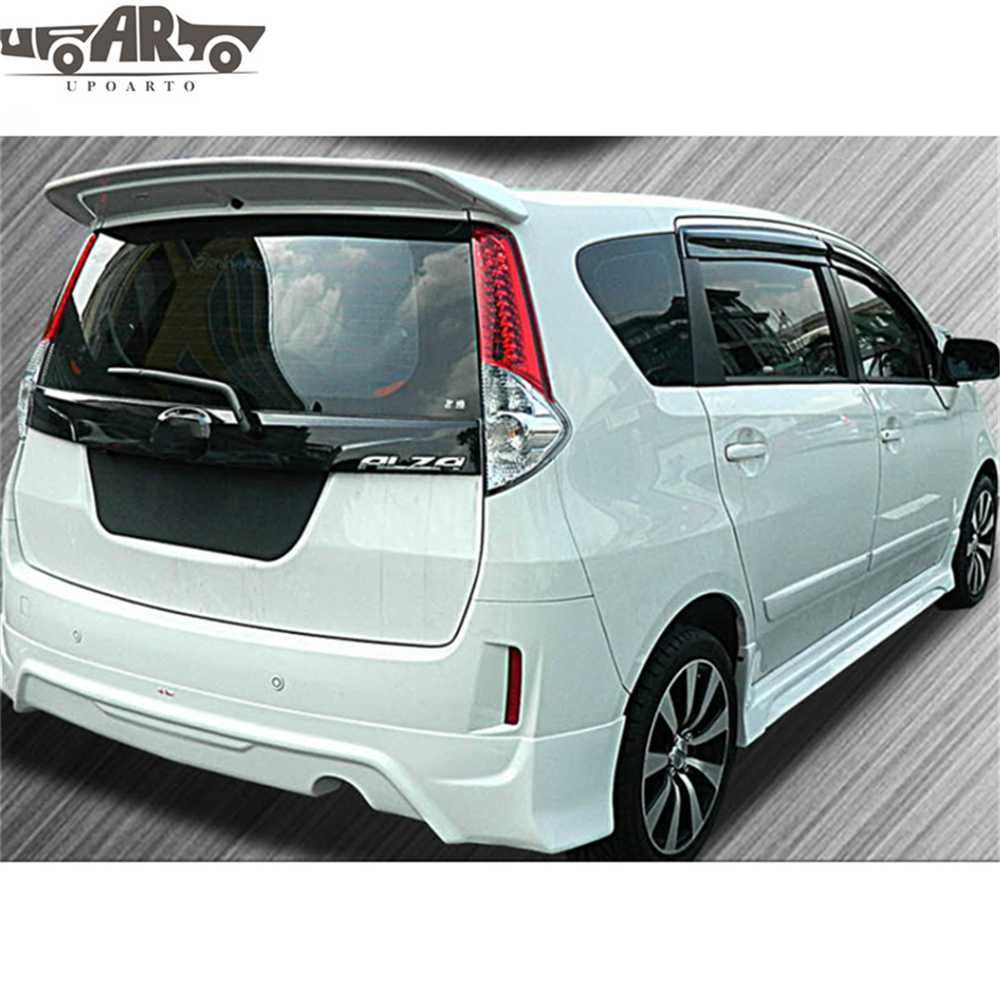 perodua alza car spoiler