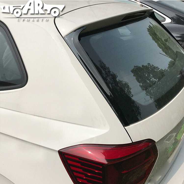 spoiler polo aw rear side spoiler