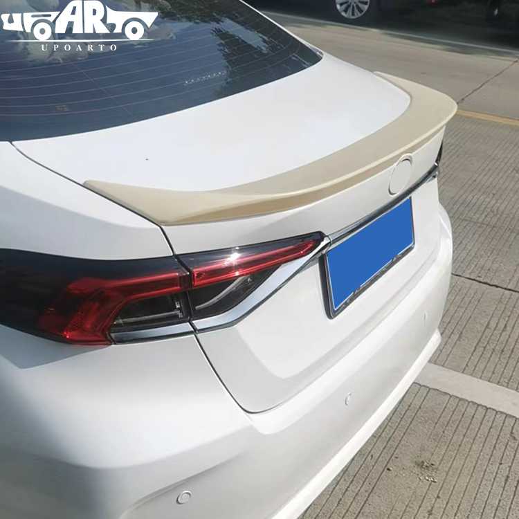 2021 corolla rear boot spoiler 