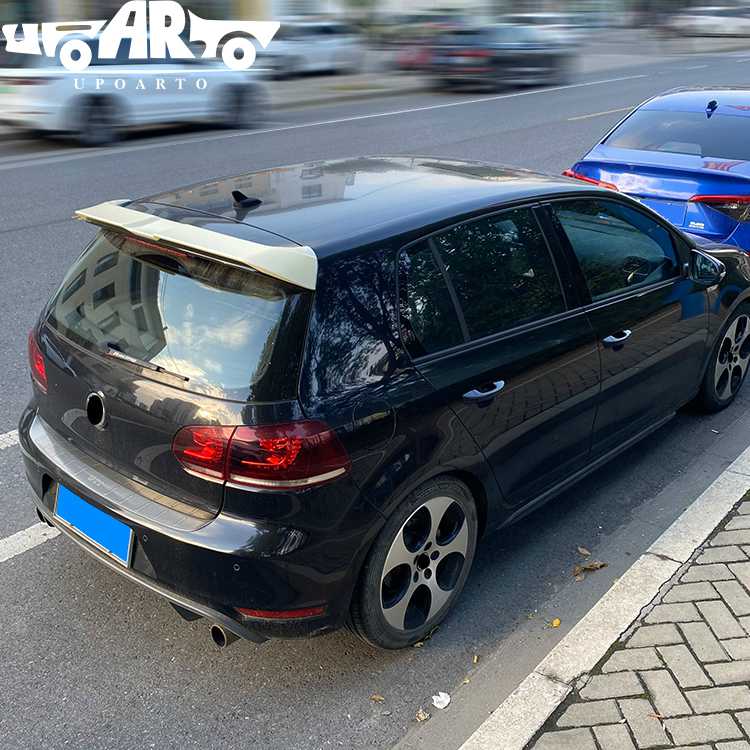 golf 6 mk6 gti spoiler back