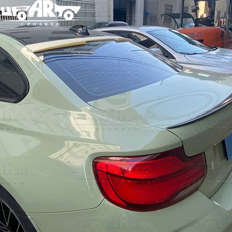 bmw f22 spoiler no color