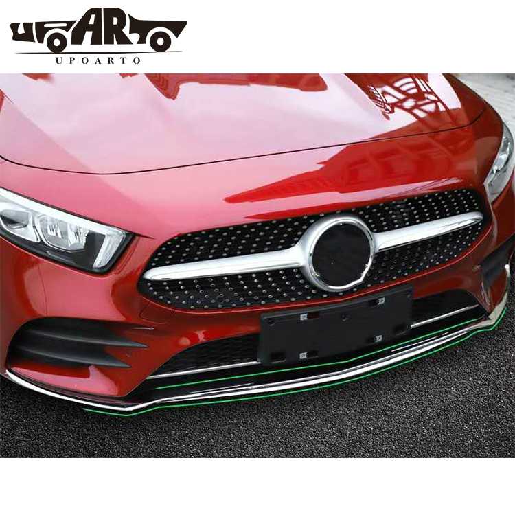 sedan a class front bumper lip
