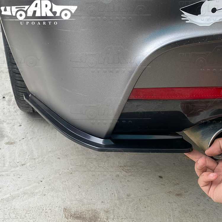 bmw f30 rear side splitters