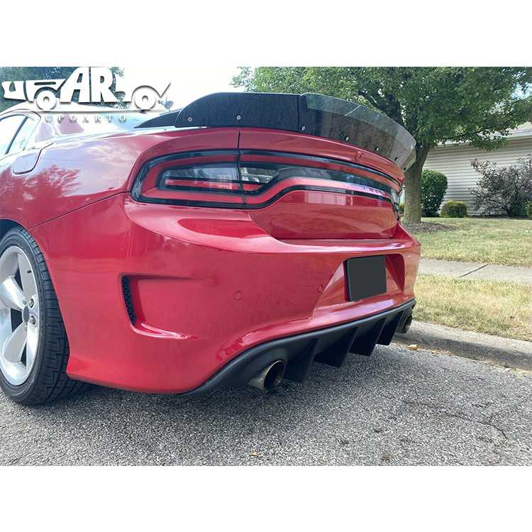 rear diffuser for dodge charger