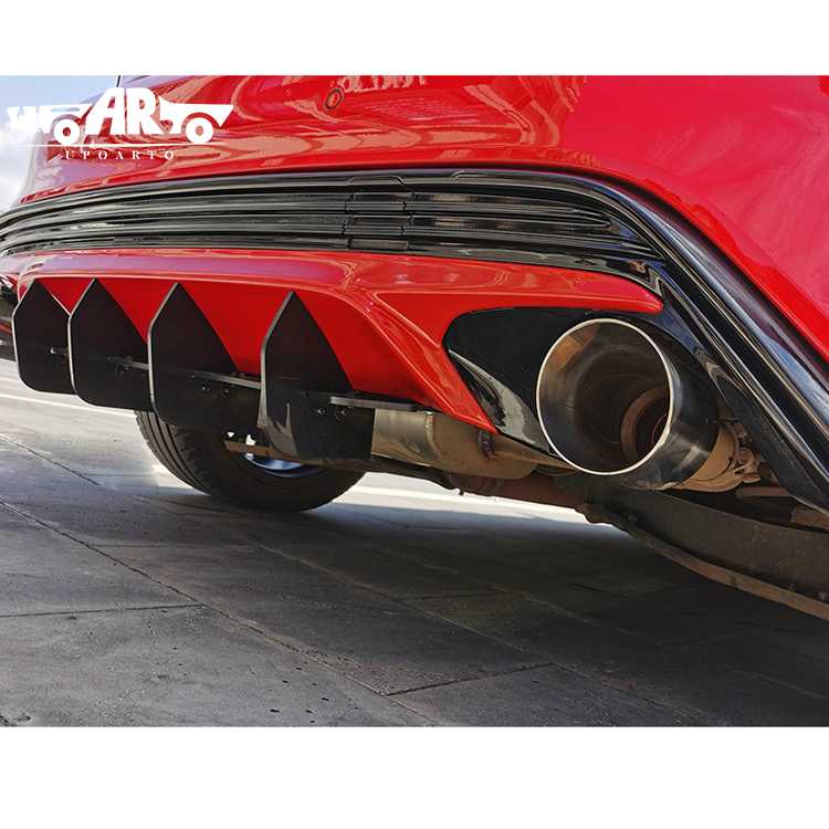 ford focus rear spoiler lip