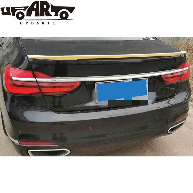 bmw g11 rear spoiler gloss black