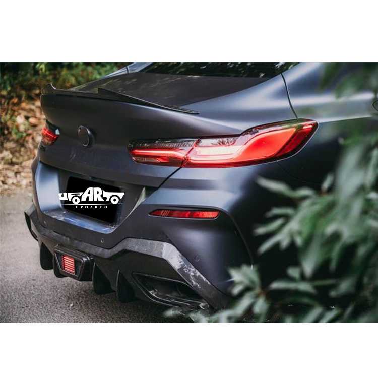 bmw g16 spoiler gloss black
