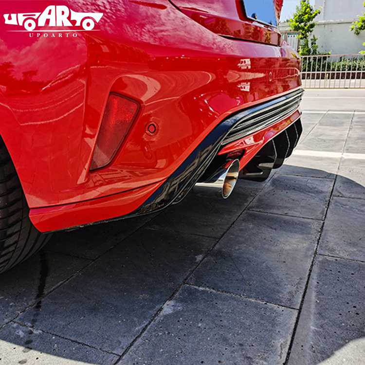 ford focus rear bumper diffuser