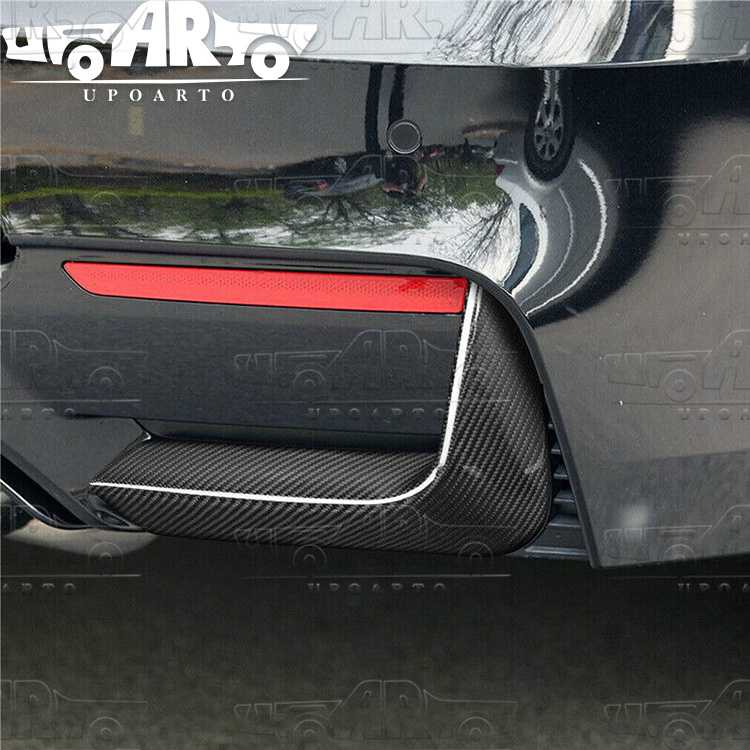 bmw m4 f82 rear diffuser carbon