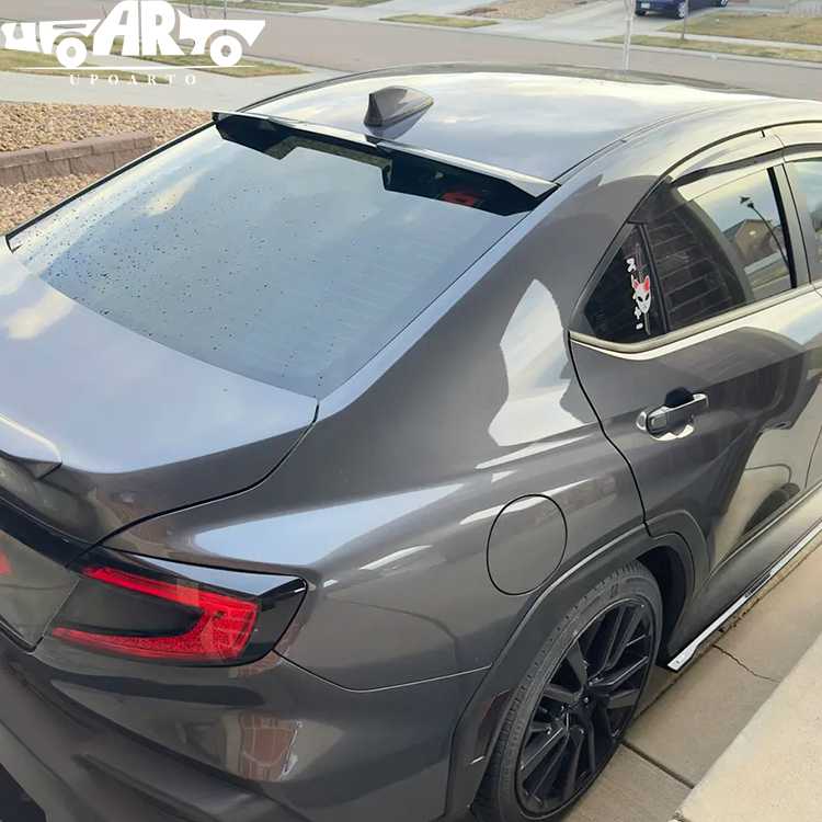 carbon fiber spoiler subaru wrx