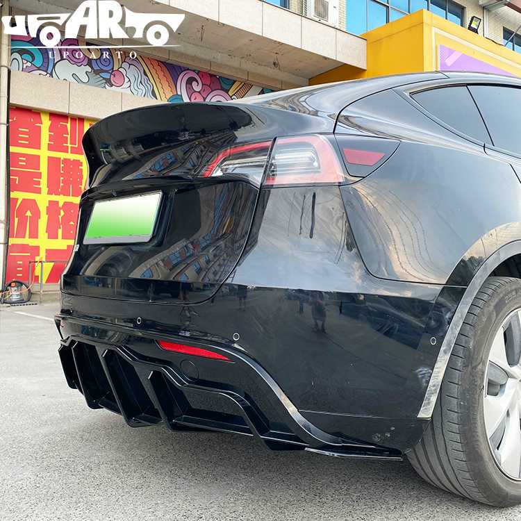 tesla model y bumper lip kit