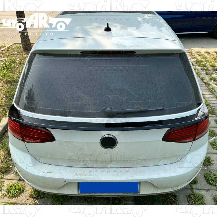 golf 7 mid spoiler carbon fiber