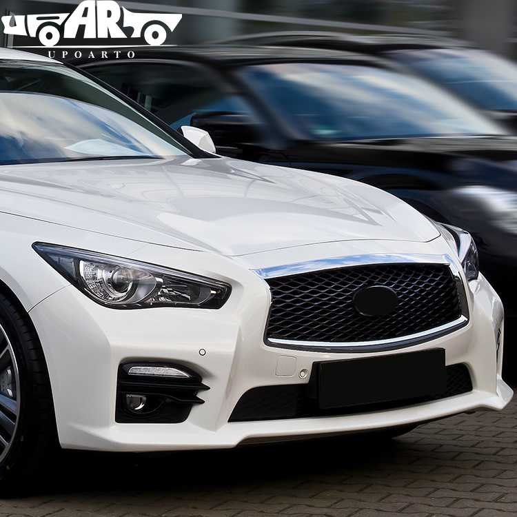 infiniti q50 front grill emblem black