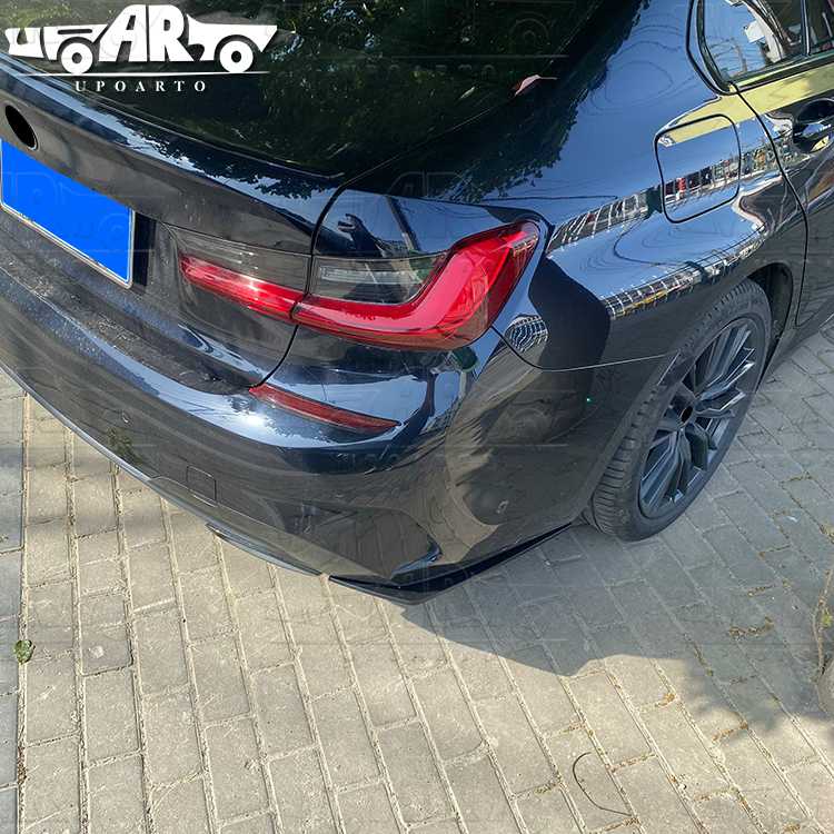 bmw g20 rear side splitters