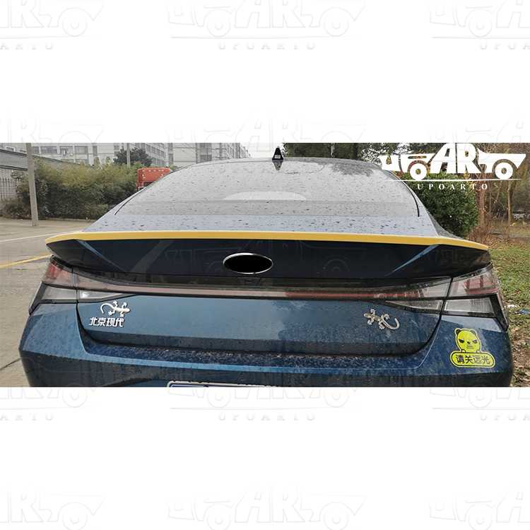 hyundai elantra 2020 spoiler