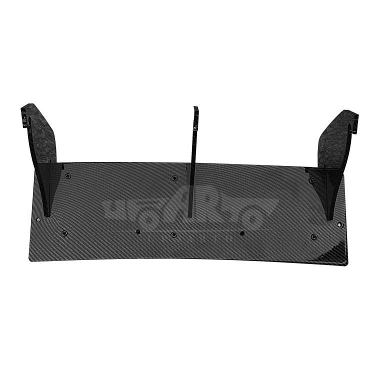 f82 rear diffuser gloss black