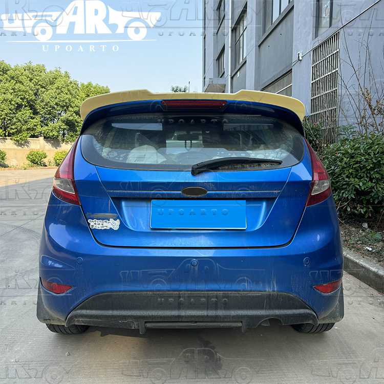 fiesta spoiler carbon