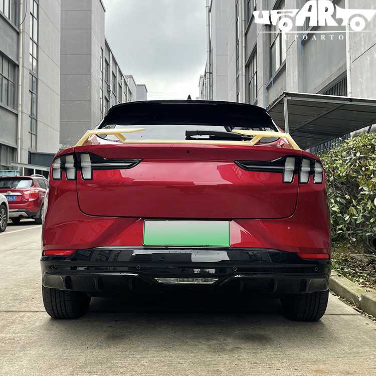 2022 ford mustang mach one spoiler