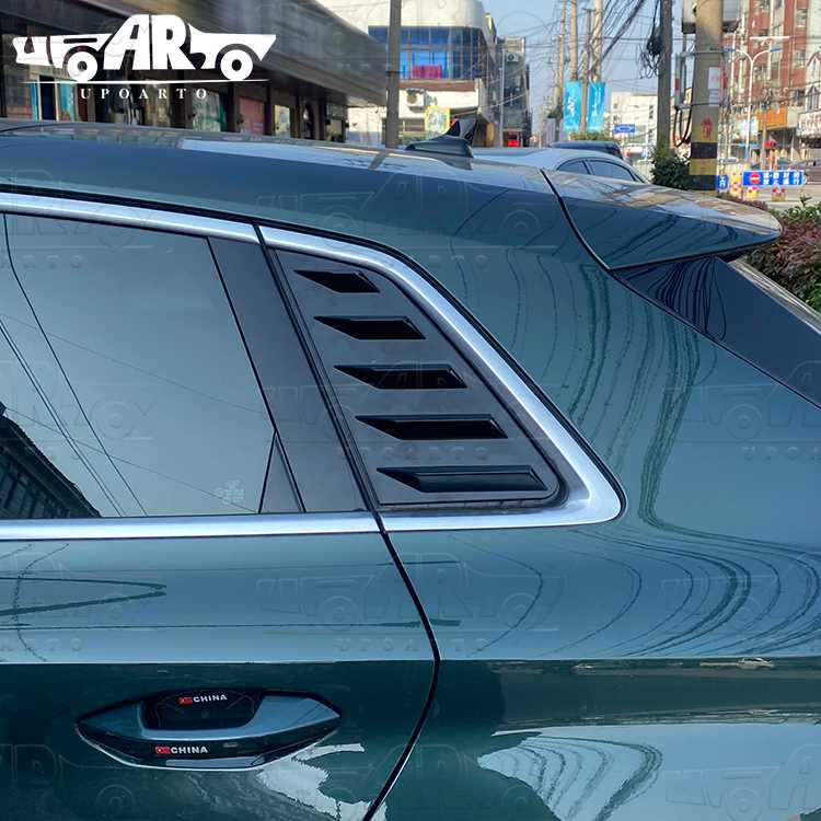 audi a3 rear window louver shutters 8y