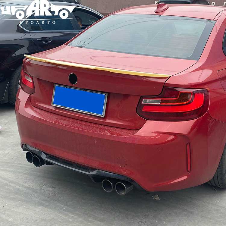 wing spoiler f22 2 series