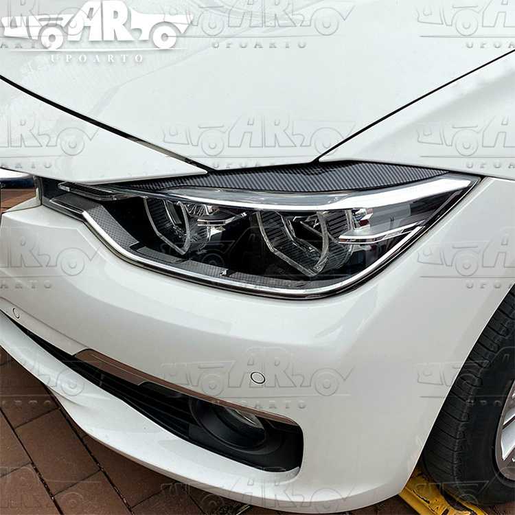 bmw f30 headlights eyebrow