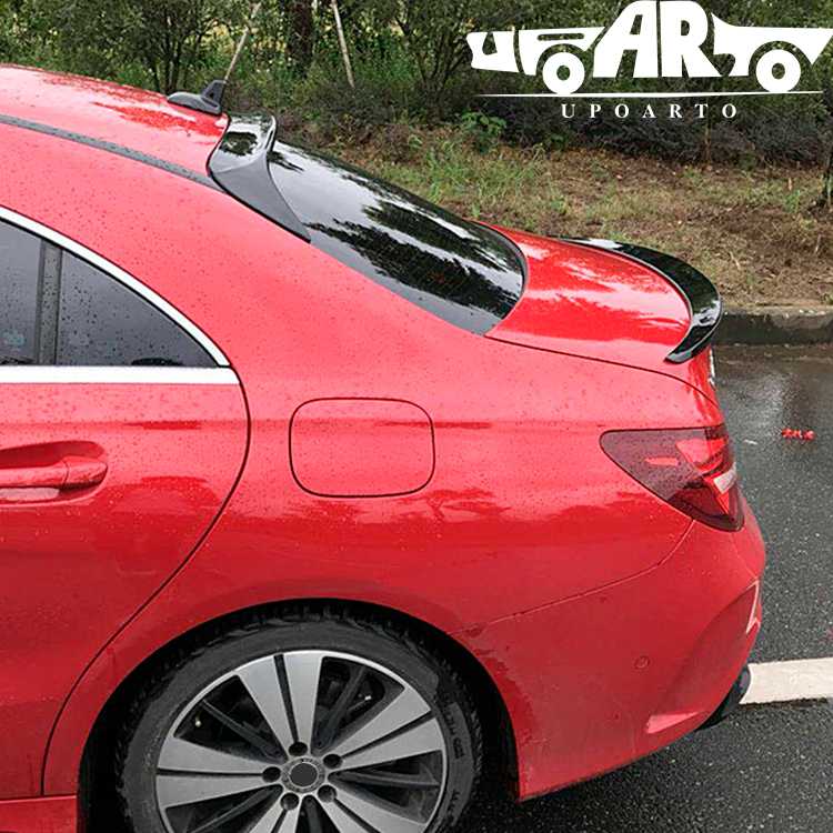 benz cla rear spoiler